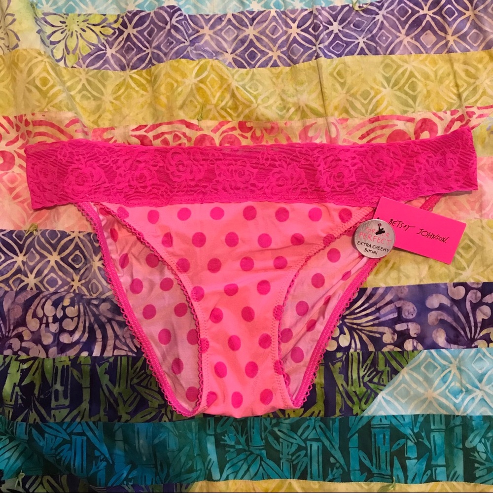 Betsey Johnson Extra Cheeky Bikini Forever Perfect